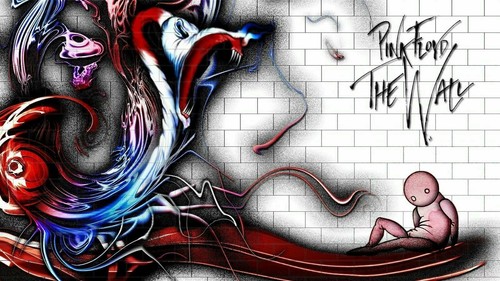 Pink floyd canvas - pink, art