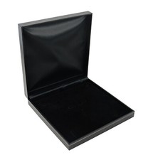 Black leatherette jewellery - leatherette,