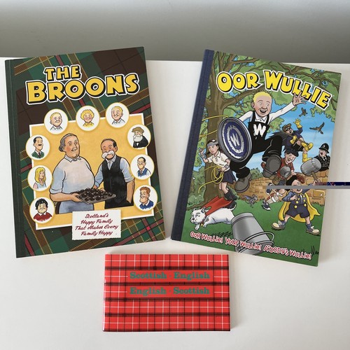 Scottish books the broons - scottish,