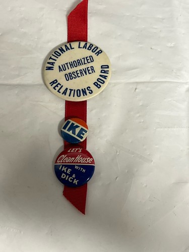 Vintage political memorabilia - political,