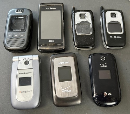 Vintage flip cell phone - vintage,
