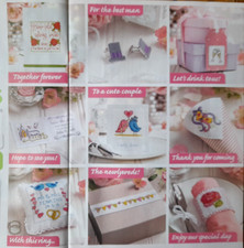 Cross stitch charts: WEDDING