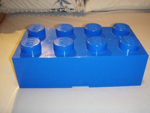 Lego large blue stackable - lego,