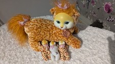 Kitty Surprise Ginger Cat Kitten Plush Teddy Toy With 3 Kittens