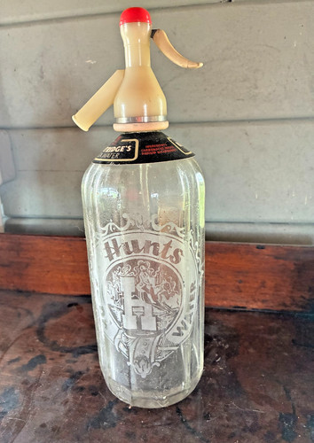 Vintage soda syphon bottle