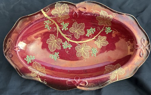 Early carlton ware oval - ware,