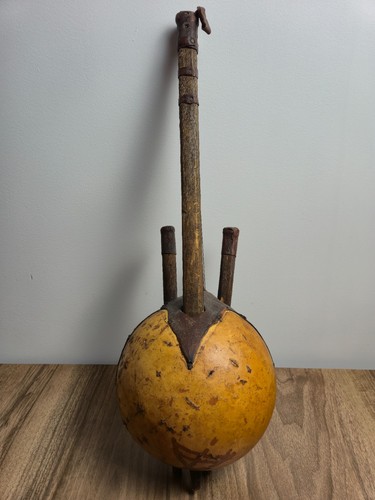 Antique african kora calabash - african,