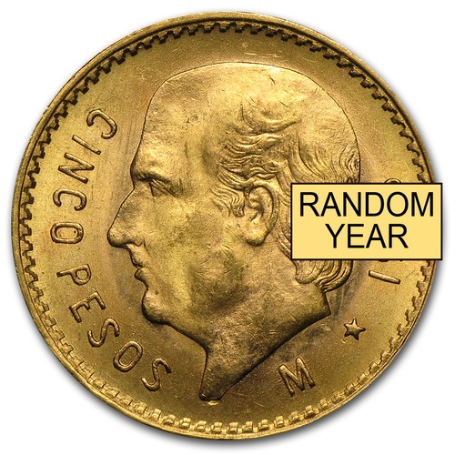 Mexico gold pesos - mexico,