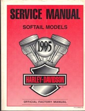 HARLEY DAVIDSON SOFTAIL,FAT BOY,SPRINGER,HERITAGE 1995 FACTORY WORKSHOP MANUAL