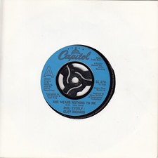 PHIL EVERLY & CLIFF RICHARD She Means Nothing to me - 7" 45