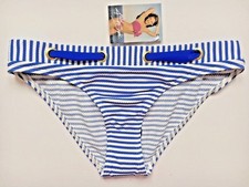 BIKINI BOTTOMS UK 8 Blue &