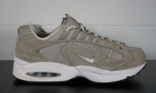 Mens Nike Air Max Triax LE Cobblestone Grey White Casual Trainers - UK 9.5