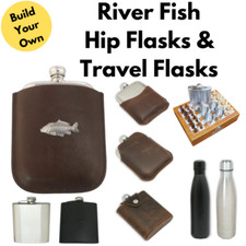 River Fish Hip Flasks & Travel