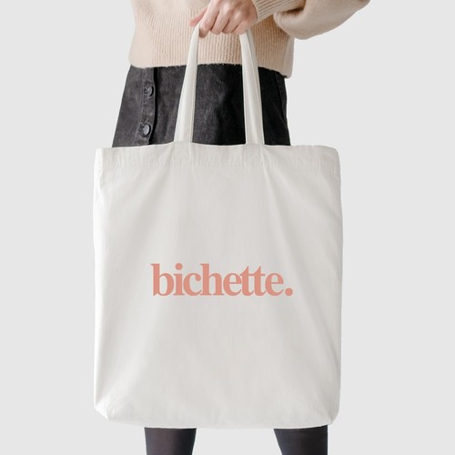 Tote bag bichette - -,