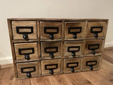 Apothecary Retro Wooden Drawer