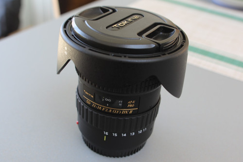 Tokina 16mm 8 - 11-16mm, f2.8