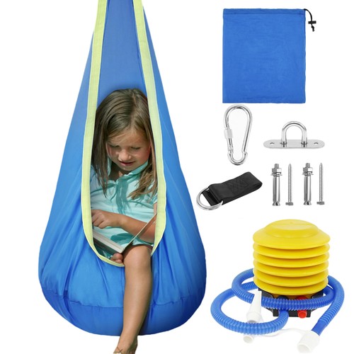 Inflatable hanging chair for - hanging,