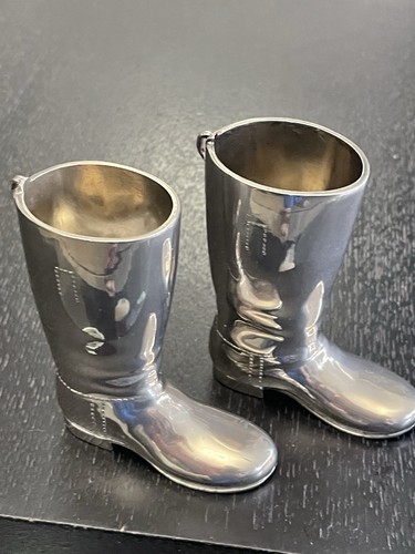 Pair silver plated - pair, vintage