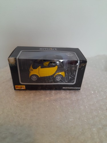 Maisto smart car yellow - maisto,