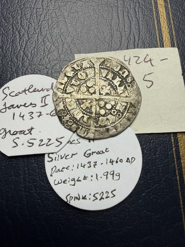 Rare scottish hammered coin - scottish,