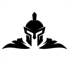 SPARTAN WARRIOR VINYL DECAL