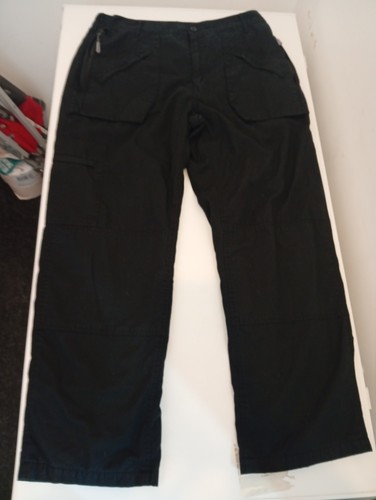 Trojan black trousers zipped - trojan,