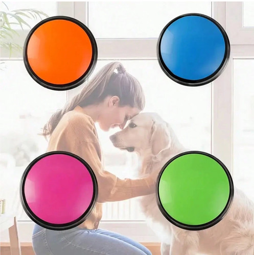 Dog talking buttons pet - dog,