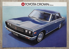Toyota Crown Deluxe Saloon Brochure / Leaflet c.1968