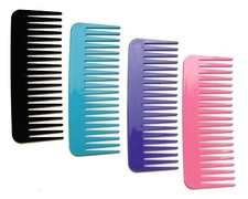 Wide Tooth Comb Curly Hair Large Big Teeth Detangling Hairdressing Afro Salon