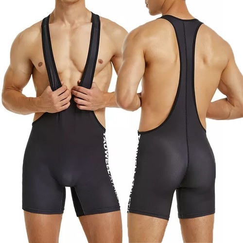 Men bodysuit wrestling - men's,