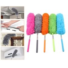 Extendable Cobweb Brush Long Magic Telescopic Handle Washable Feather Duster