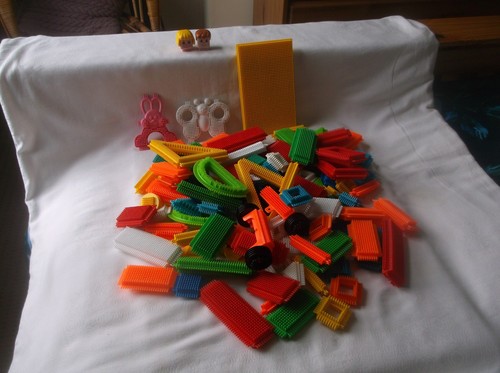 Stickle bricks bundle with - bricks,