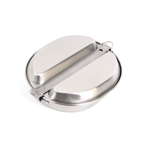 Ww2 mess kit stainless - mess,
