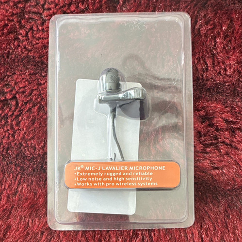 Mic wired lavalier lapel - jk, lavalier/lapel