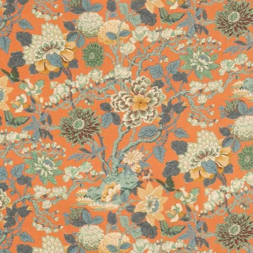 Baker curtain fabric - gp,