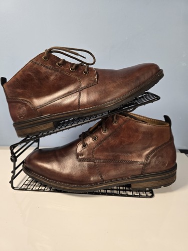 Rieker johnnylace boots brown - johnnylace,