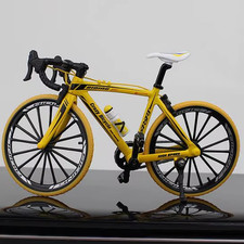 1:10 Mini Alloy Bicycle Diecast Model Finger Mountain Miniature Metal Bike Racin