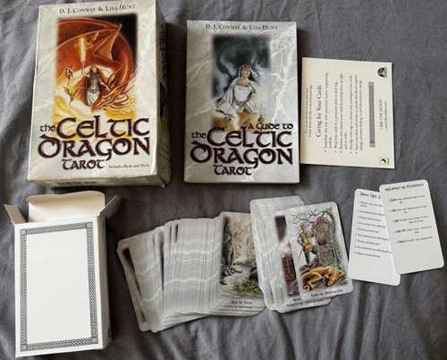 Celtic dragon tarot - dragon, by