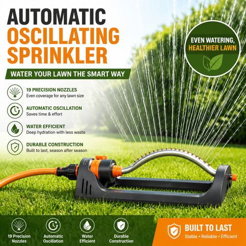 Hole oscillating sprinkler - 19,