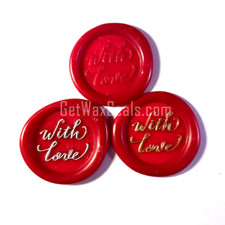 With Love Self Adhesive Wax