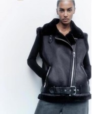 BLACK DOUBLE FACED WAISTCOAT