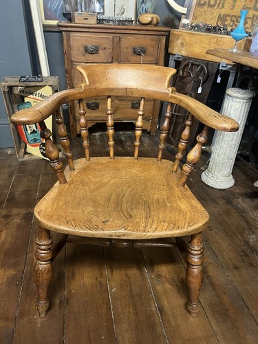 Antique elm oak windsor - antique,