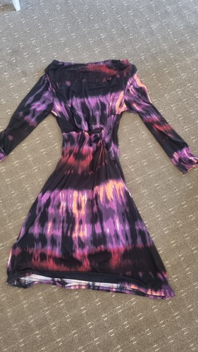 Soft red gathered dress size - red,