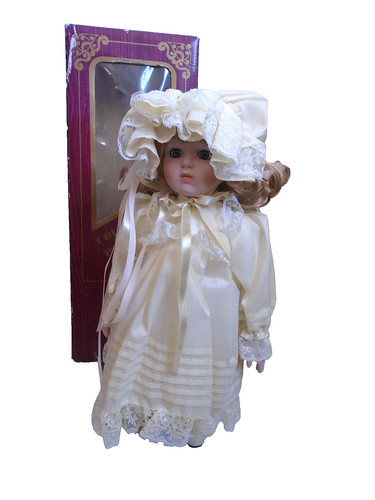 Vintage porcelain girl - vintage,