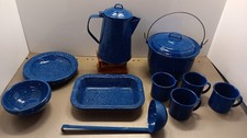 Vintage CINSA Blue & White