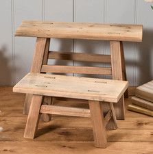Wooden display stools sizes - wooden, stools,