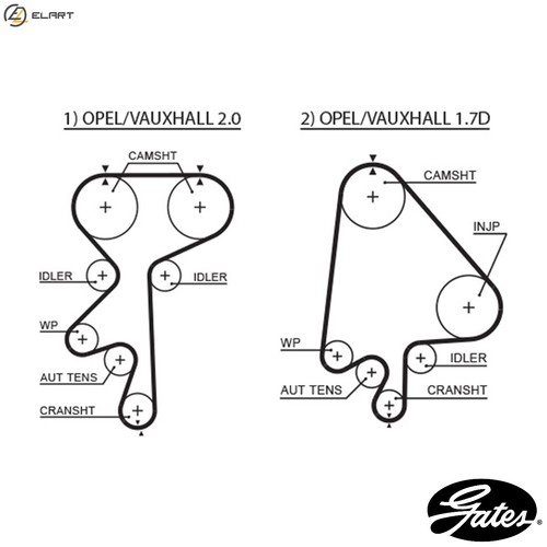Timing belt 5368xs - 5368xs, lada