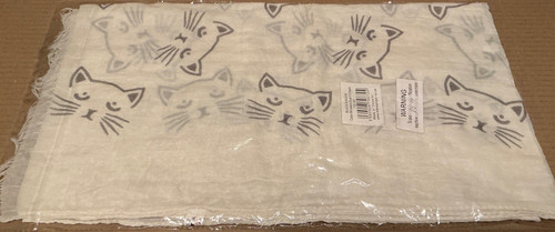 Black ginger cat whiskers - black,