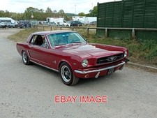 PHOTO  1965 FORD MUSTANG HARD TOP WITH 289 CU.IN./4.7 LITRE V8 ENGINE REG.ECD583