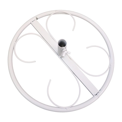 Flower pole display stand base - display,